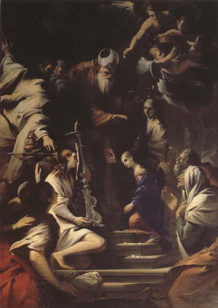 TESTA, Pietro The Presentation of the Virgin in the Temple
